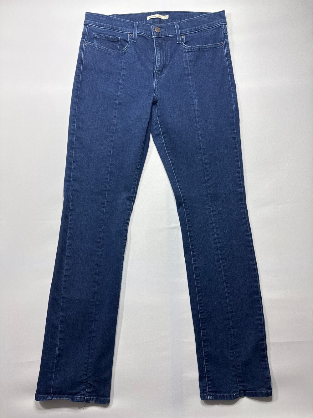 Levi's 314‎ Women's Shaping Straight Leg Blue Jeans - Size 32x32 (32x31)